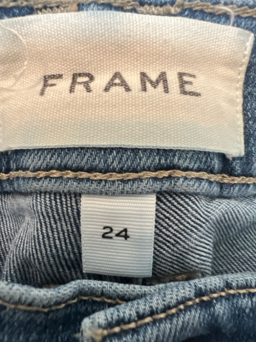Frame Denim Le High Flare Jeans 24 - Picture 4 of 5